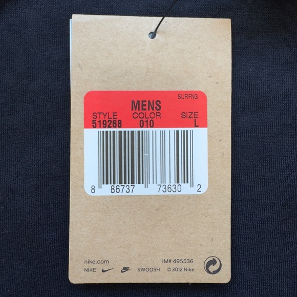 NWT 2012 Nike 6.0 / Action Sports Laura Enever Surf Tee - Black - Large - Picture 5 of 7